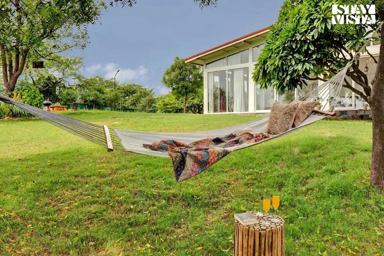 Stayvista's Glasshouse: Orchard Farmstay with Pool and Relaxation Gurgaon 0*,  India
